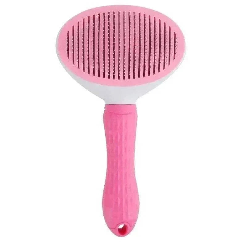 Dog Grooming Brush Massage Comb with Easy Clean FeatureThe Dog Grooming Brush Massage Comb with Easy Clean Feature is designed to gently remove loose hair while eliminating tangles, knots, dander, and trapped dirt. IdealHappy PawsHappy PawsDog Grooming Brush