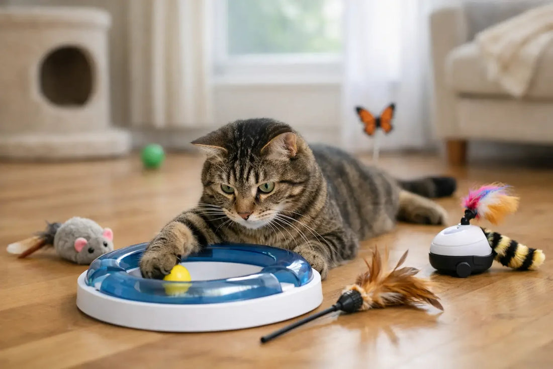Cat Toys That Keep Indoor Cats Happily Busy