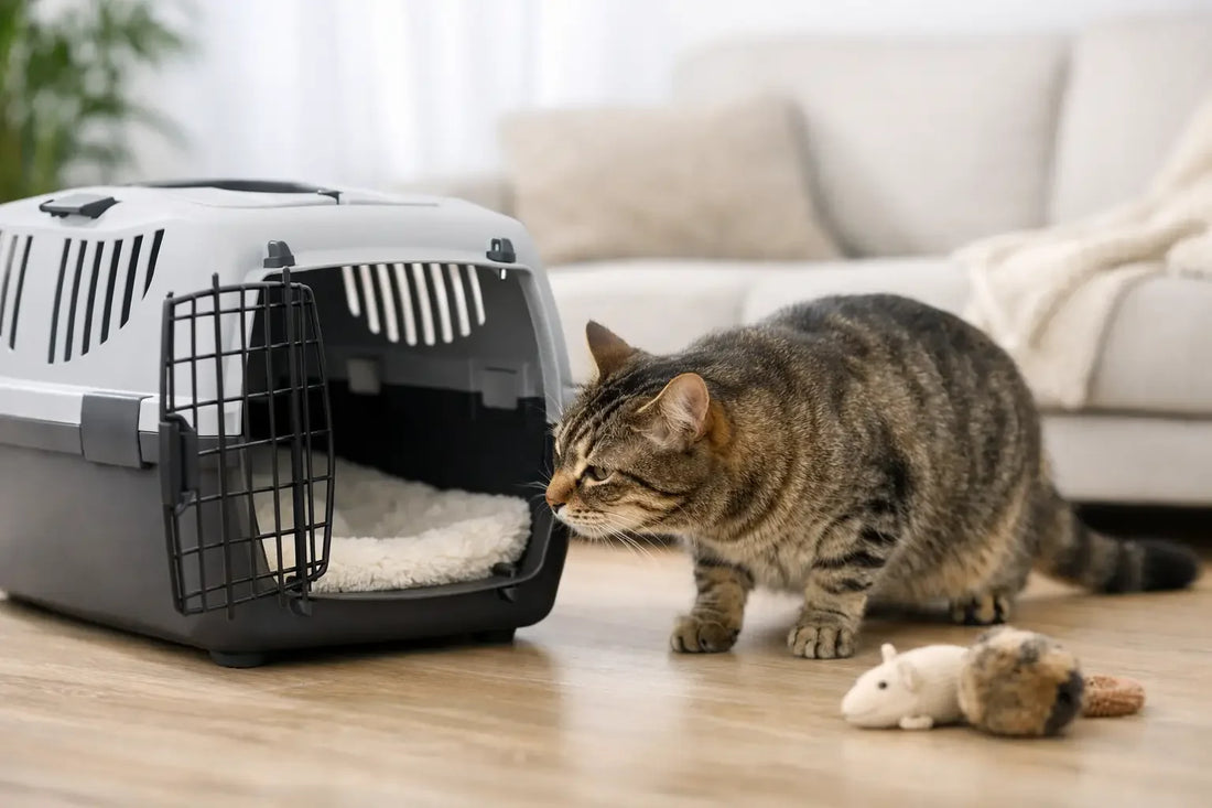 How to Introduce a Cat Carrier Without Stress