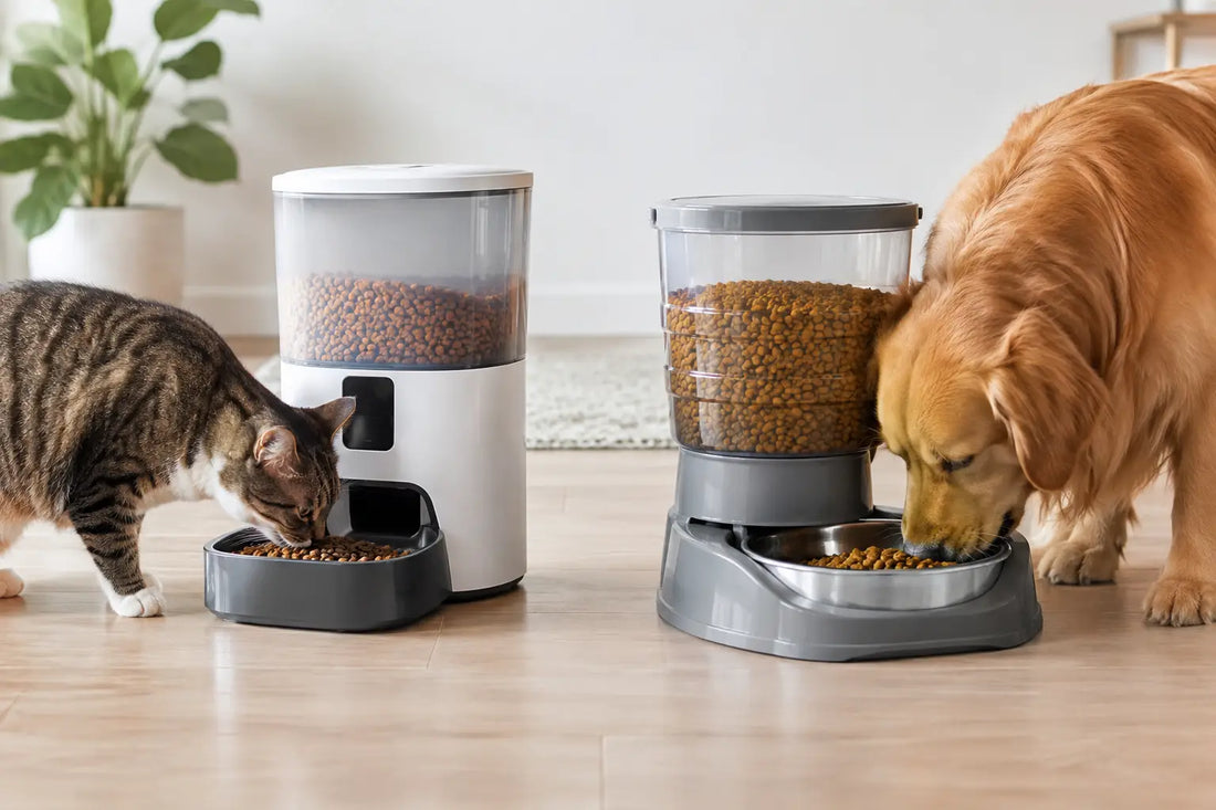Automatic Versus Gravity Feeders for Pets