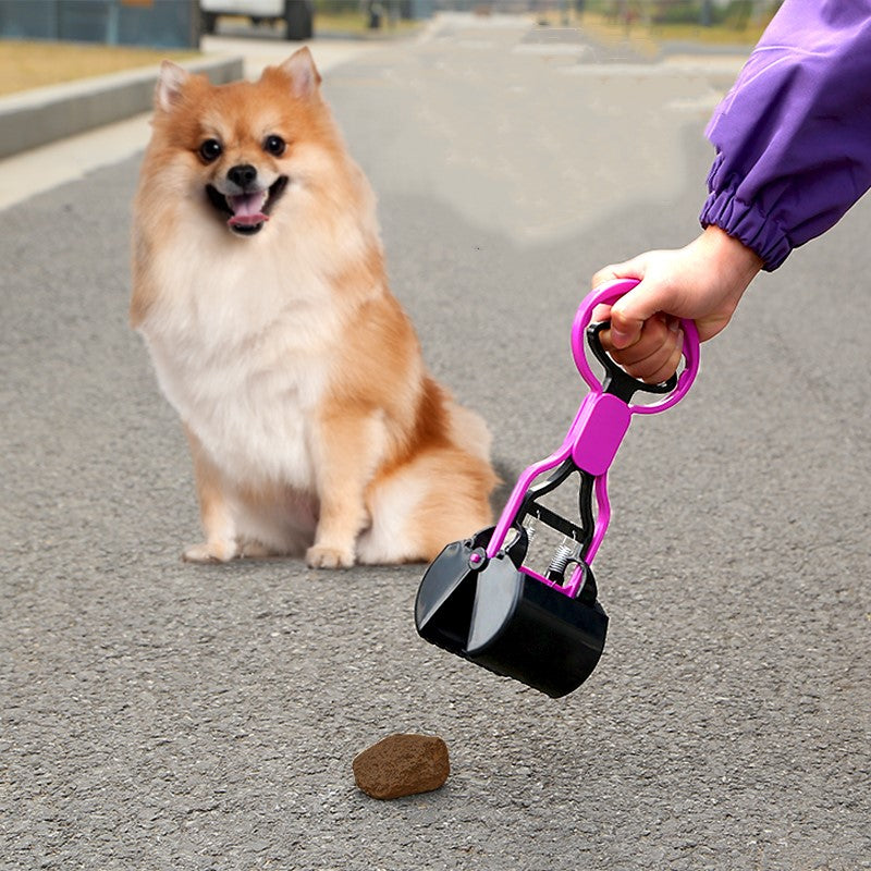 Foldable Pet Pooper Scooper - Portable Dog Waste Pickup Tool