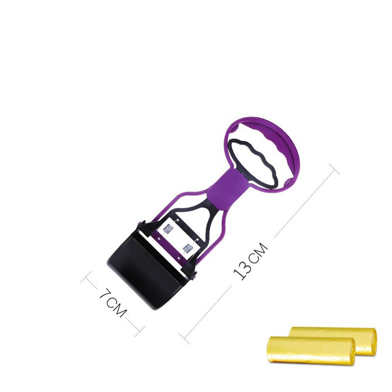 Foldable Pet Pooper Scooper - Portable Dog Waste Pickup Tool