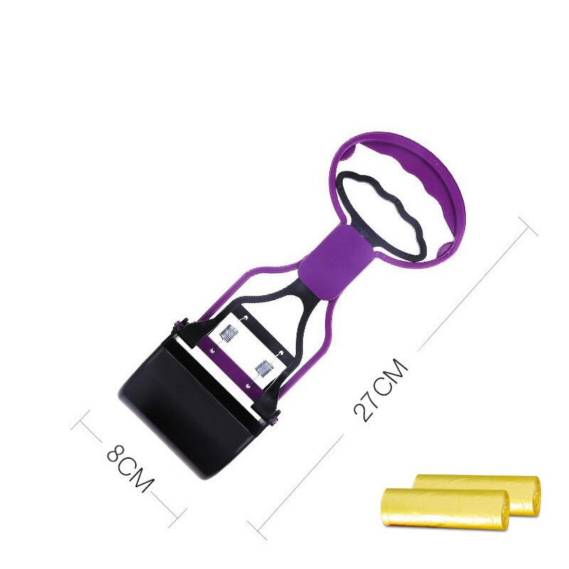 Foldable Pet Pooper Scooper - Portable Dog Waste Pickup Tool