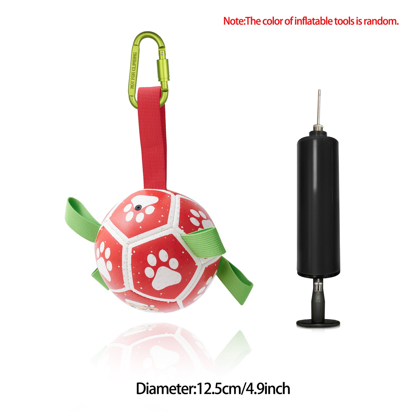 Interactive Dog Football - Inflatable Soccer Training Ball for Dogs