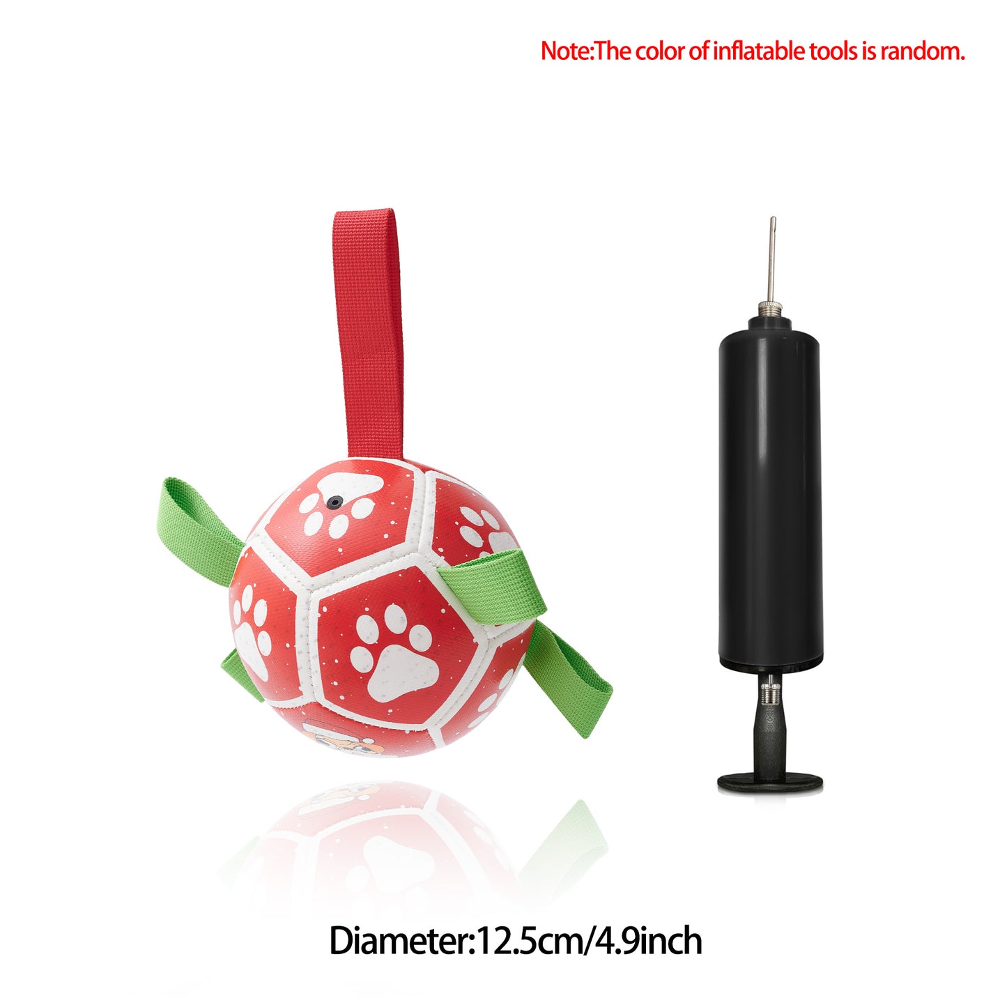 Interactive Dog Football - Inflatable Soccer Training Ball for Dogs