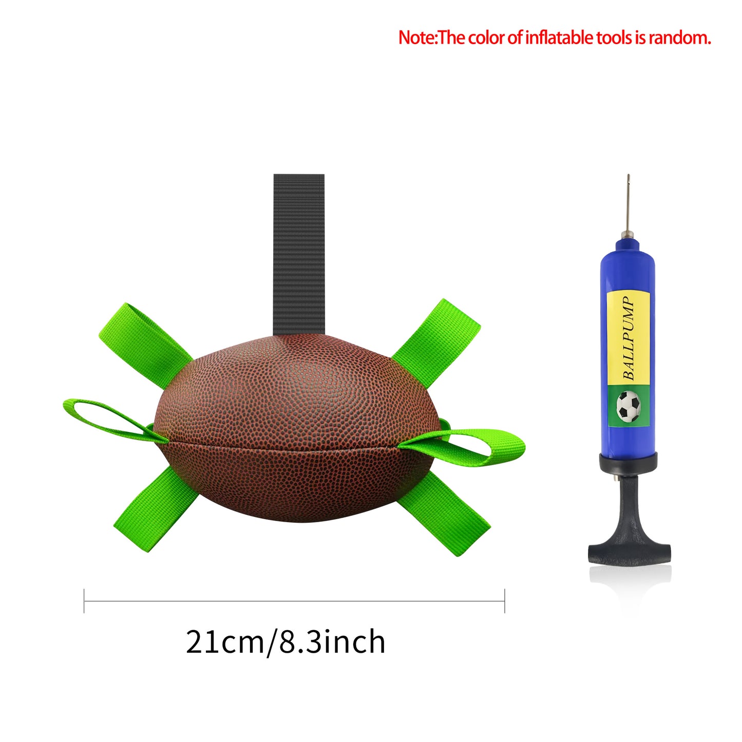 Interactive Dog Football - Inflatable Soccer Training Ball for Dogs