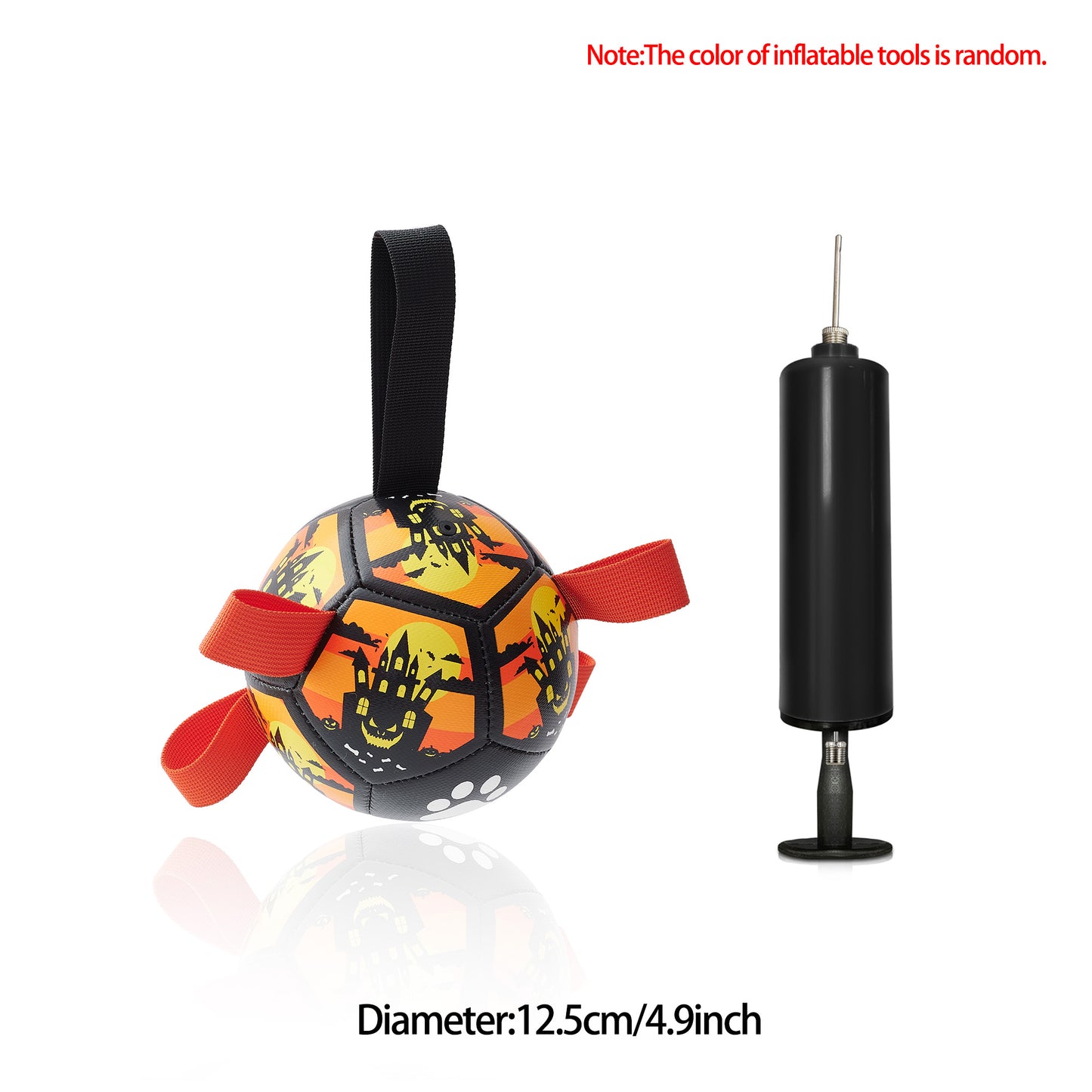Interactive Dog Football - Inflatable Soccer Training Ball for Dogs