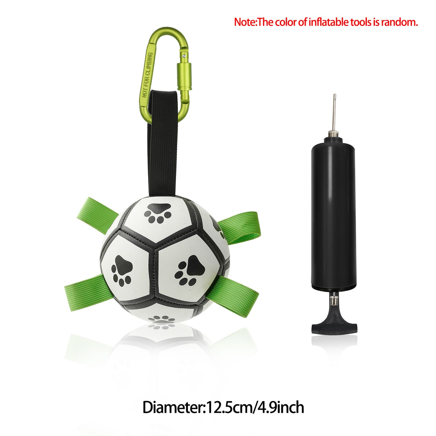 Interactive Dog Football - Inflatable Soccer Training Ball for Dogs