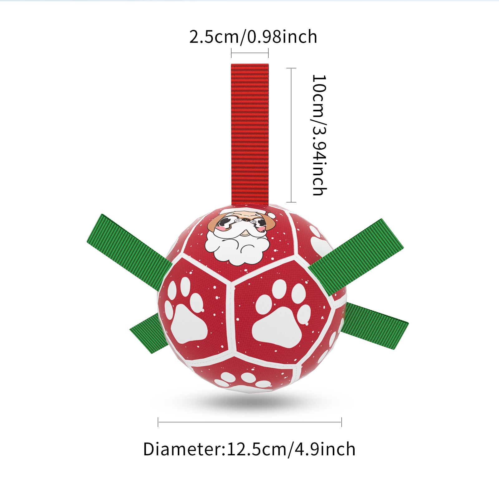 Interactive Dog Football - Inflatable Soccer Training Ball for Dogs
