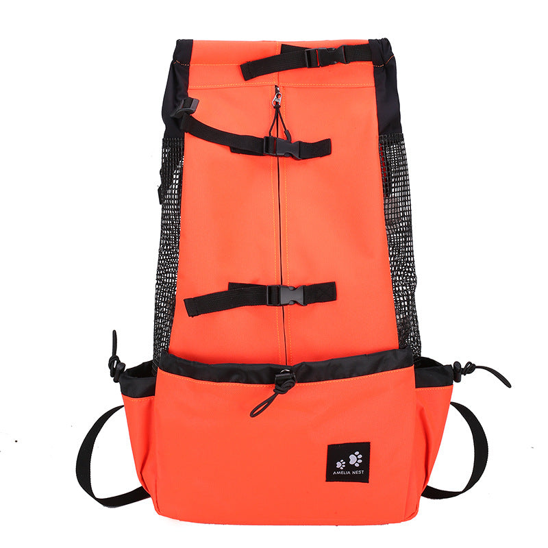 Portable Dog Carrier Backpack - Hands-Free Travel Pet Bag