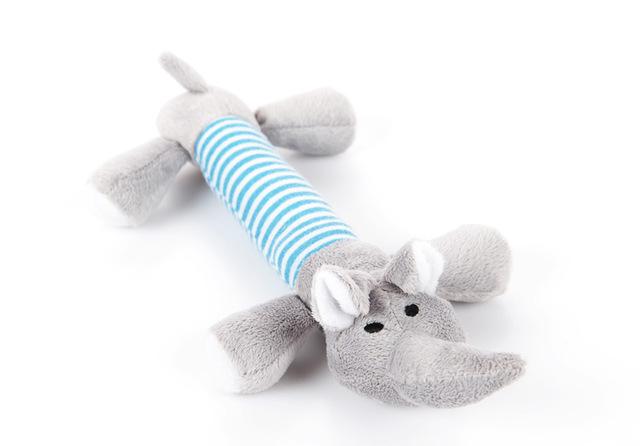 Squeaky Plush Dog Toy - Funny Sound Interactive Chew Toy