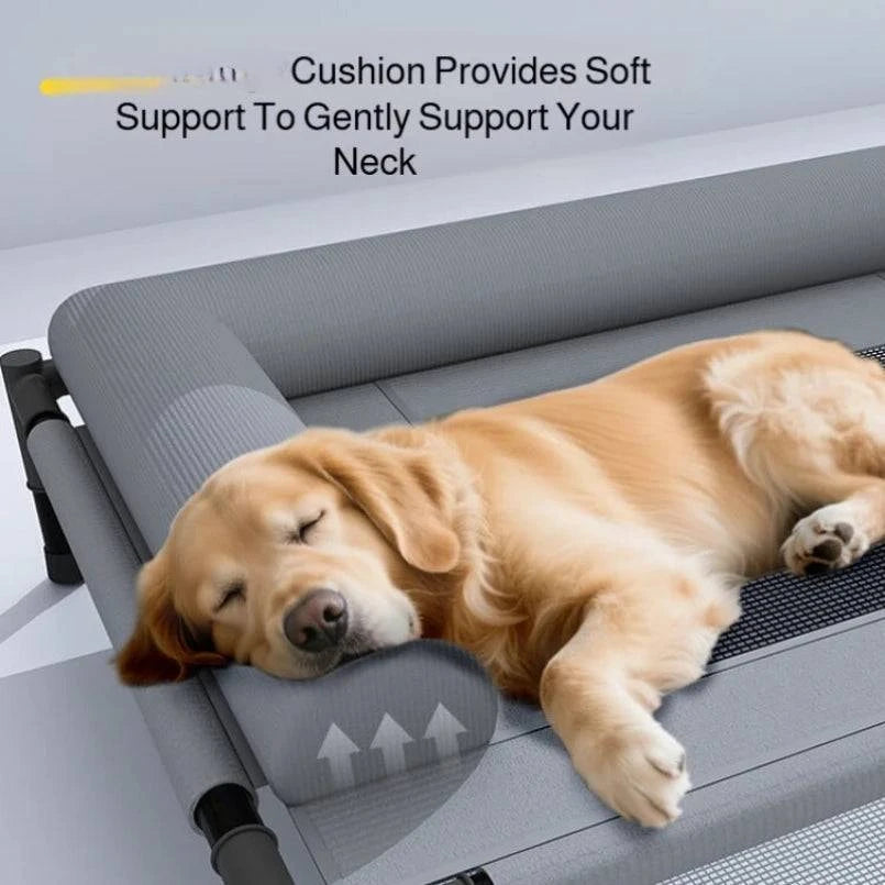 Elevated Waterproof Pet Bed Breathable Mesh🛏️ Elevated Waterproof Pet Bed – Breathable Mesh Design
Give your pet the comfort they deserve with this Elevated Waterproof Pet Bed, designed to keep your furry frHappy PawsHappy PawsElevated Waterproof Pet Bed