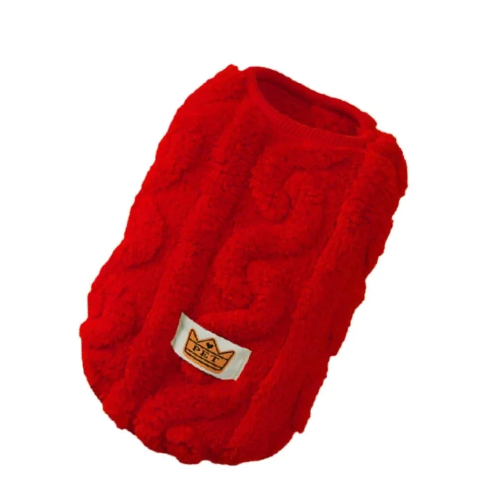 Soft Fleece Dog Sweater for Small Dogs & Cats🐶 Soft Fleece Dog Sweater for Small Dogs &amp; Cats
Keep your furry friend warm and cozy during colder months with this Soft Fleece Dog Sweater designed for small dHappy PawsHappy PawsSoft Fleece Dog Sweater
