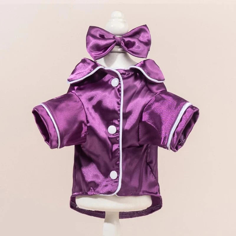 Dog Pajamas Shirt for Small & Medium Dogs🐶 Lightweight Dog Pajamas Shirt for Small &amp; Medium Dogs
Keep your furry friend comfortable and stylish with this Lightweight Dog Pajamas Shirt, designed for smaHappy PawsHappy PawsLightweight Dog Pajamas Shirt