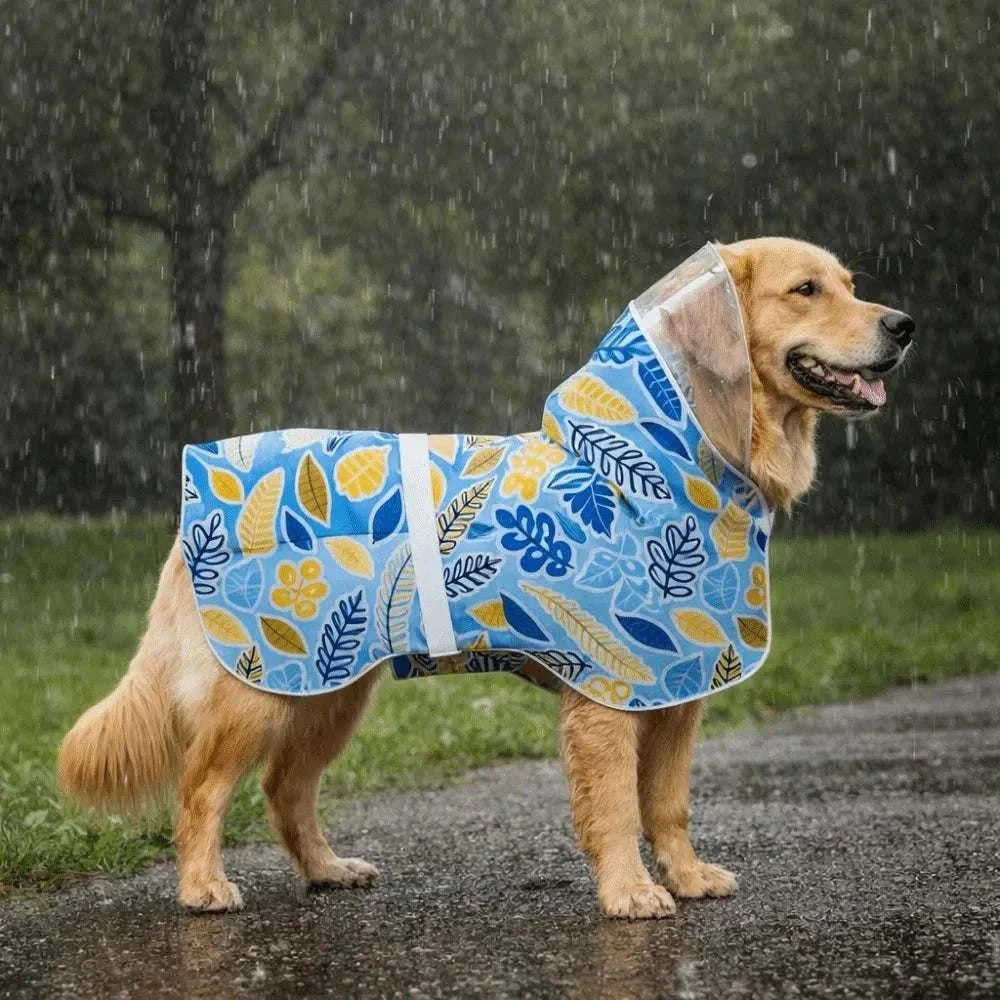 Pet Waterproof Reflective Windproof Raincoat for DogsKeep your furry friend stylish and protected with this Pet Waterproof Reflective Windproof Raincoat for Dogs . Designed for dogs of all sizes, this Pet Waterproof ReHappy PawsHappy PawsPet Waterproof
