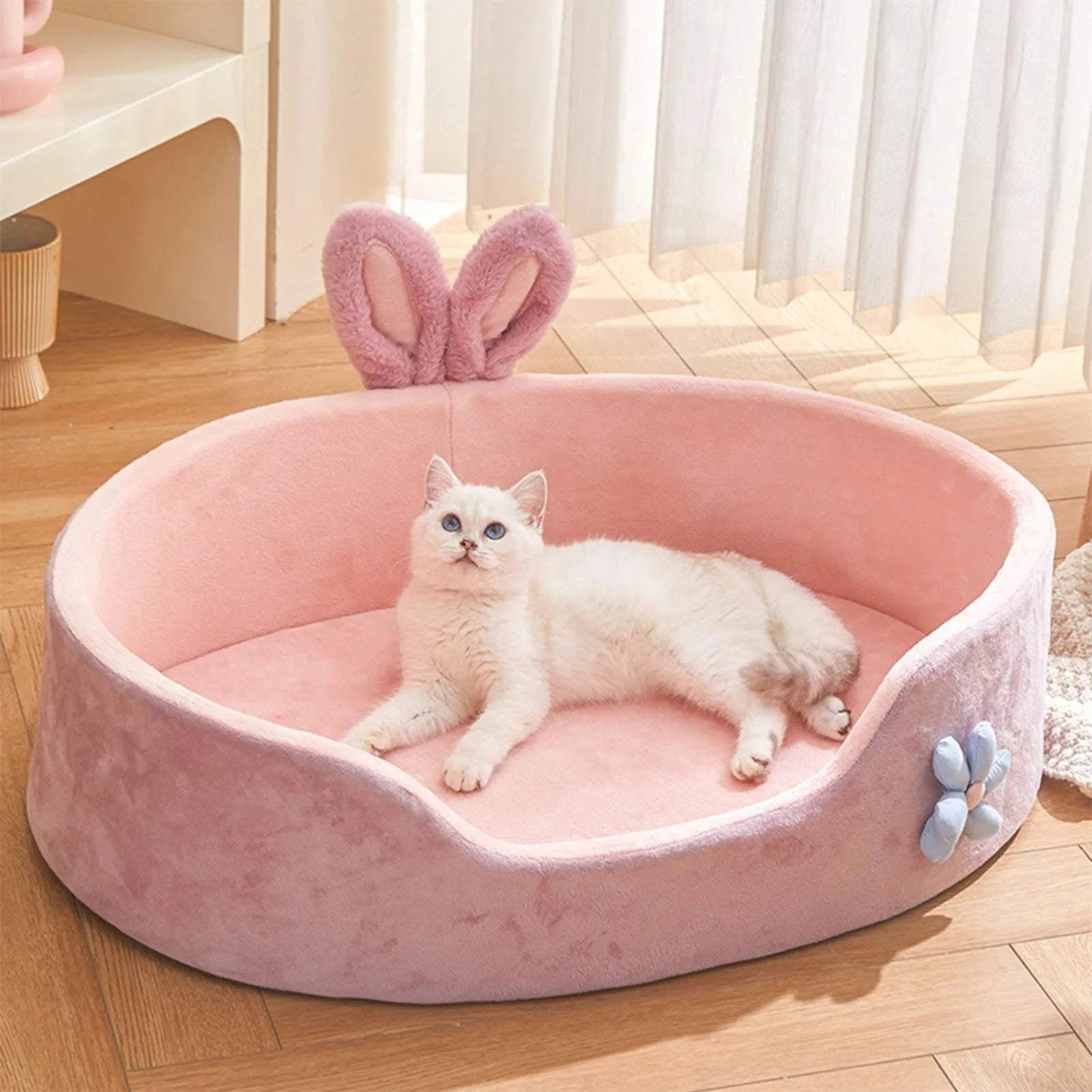 Detachable Washable Pet Bed Soft Four Season Comfort🐾 Detachable Washable Pet Bed – Soft Four Season Comfort
Give your furry friend the ultimate comfort with this Detachable Washable Pet Bed, designed for dogs and caHappy PawsHappy PawsDetachable Washable Pet Bed