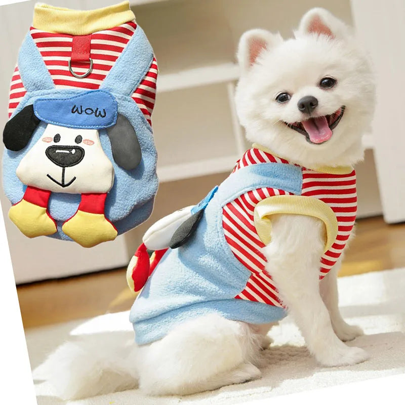 Thick Winter Dog Clothes for Teddy & Bichon