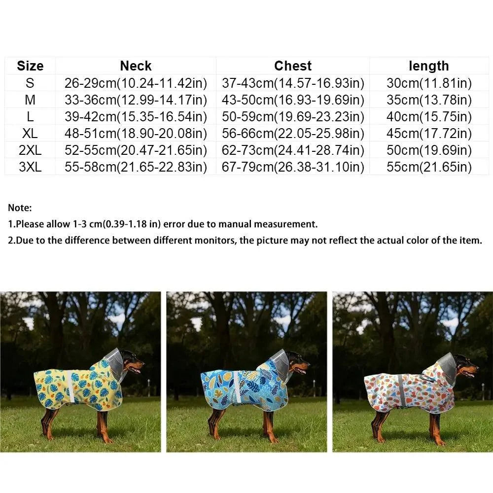 Adjustable Reflective Waterproof Dog Raincoat Jacket🌧️ Adjustable Reflective Waterproof Dog Raincoat Jacket
Keep your pup dry, safe, and stylish on rainy walks with this Adjustable Reflective Waterproof Dog Raincoat Happy PawsHappy PawsAdjustable Reflective Waterproof Dog Raincoat