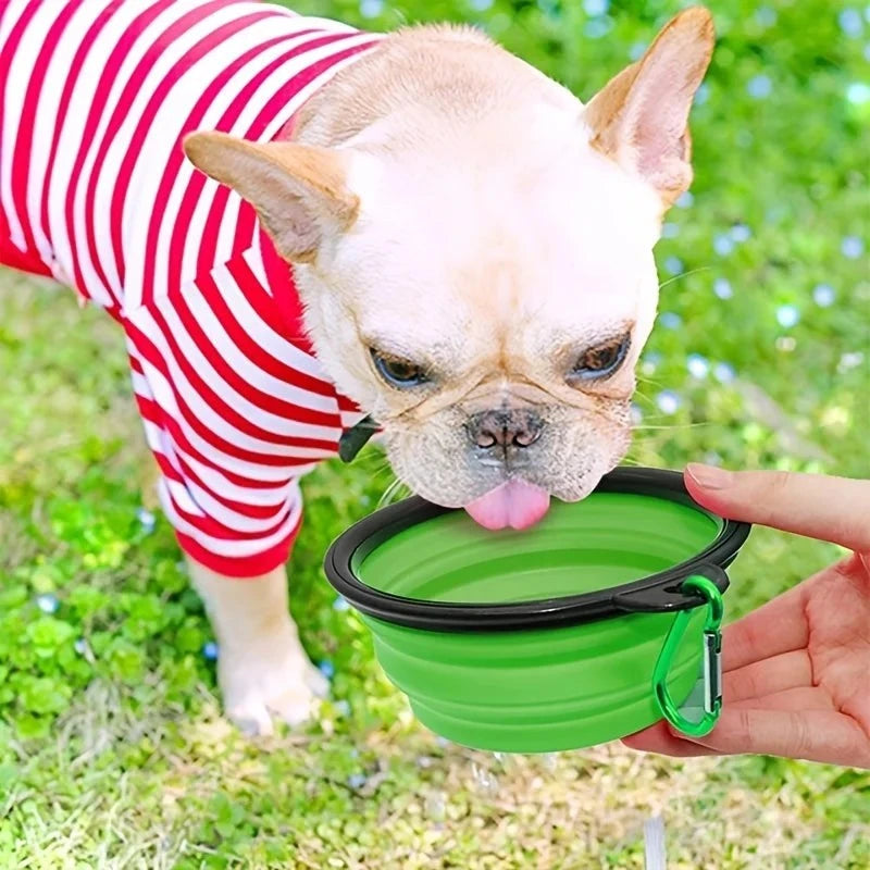 Collapsible Silicone Pets Bowl Portable Travel🐶 Collapsible Silicone Pet Bowl – Portable Travel DesignMake feeding and hydration easy anywhere you go with this Collapsible Silicone Pet Bowl, designed for traveHappy PawsHappy PawsCollapsible Silicone Pet Bowl