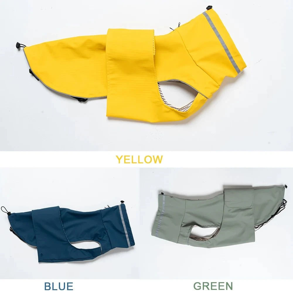 Waterproof Reflective Dog Raincoat for Medium Dogs🌧️ Waterproof Reflective Dog Raincoat for Medium Dogs
Keep your dog dry, comfortable, and visible on rainy walks with this Waterproof Reflective Dog Raincoat designHappy PawsHappy PawsWaterproof Reflective Dog Raincoat