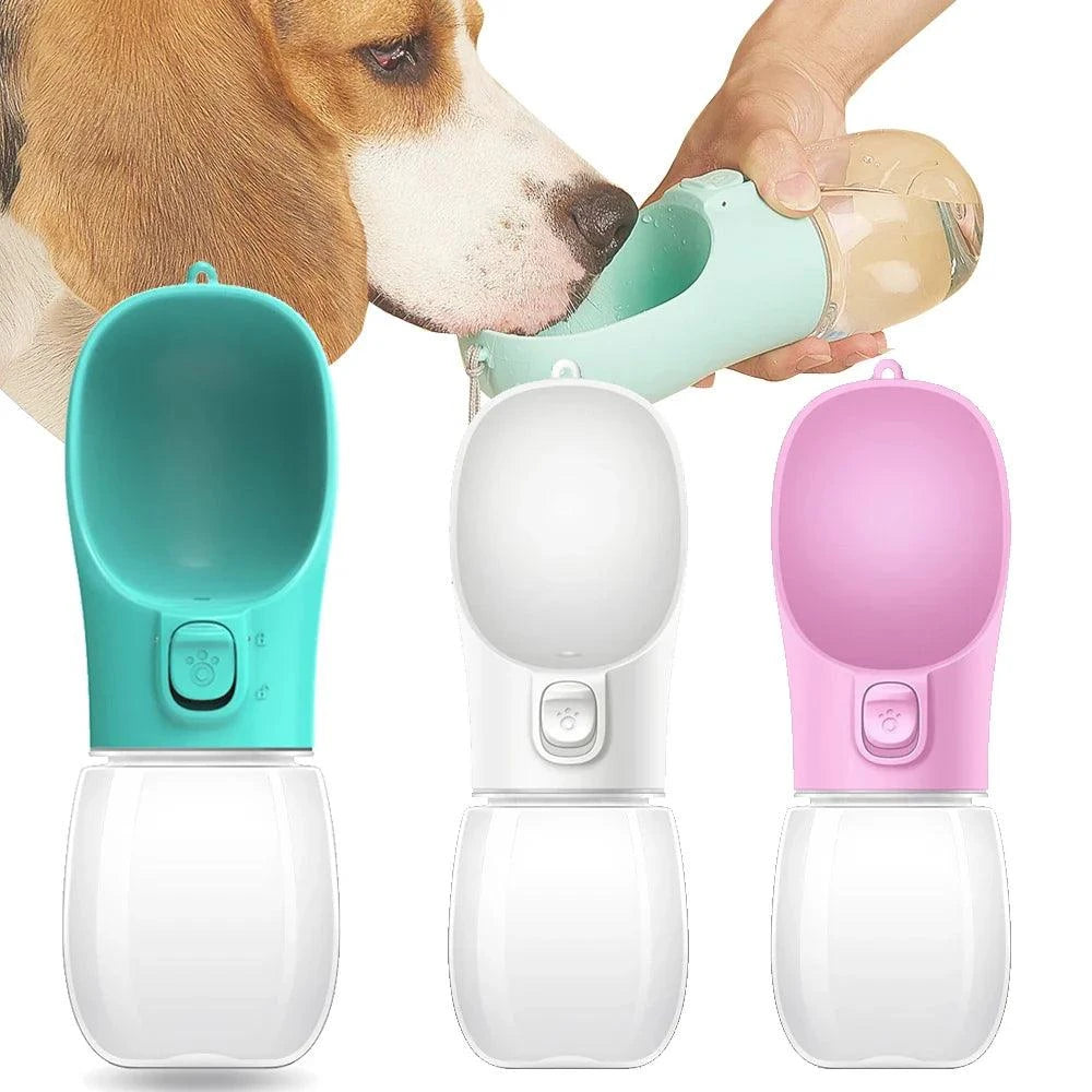 Portable Dog Water Bottle Leakproof Travel Bowl💧 Portable Dog Water Bottle – L