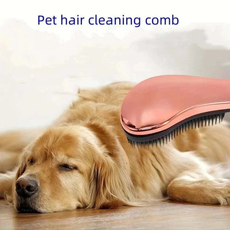 Pet Grooming Brush & Hair Remover for Dogs & CatsPet Grooming Brush &amp; Hair Remover for Dogs &amp; Cats

Keep your furry friends healthy, happy, and looking their best with our premium Pet Grooming Brush. SpeciaHappy PawsHappy PawsPet Grooming Brush