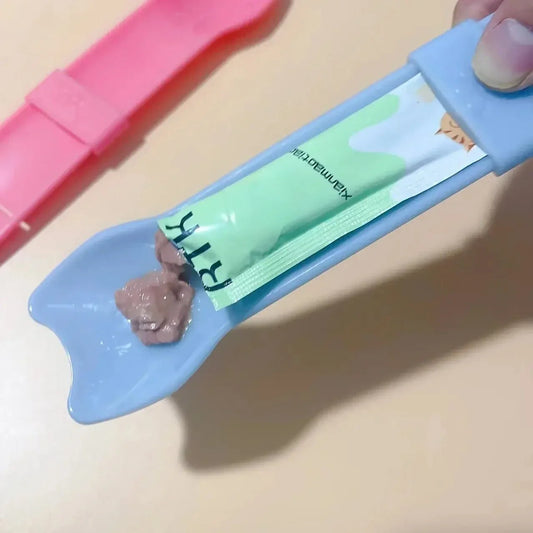 Cat Squeeze Treat Spoon