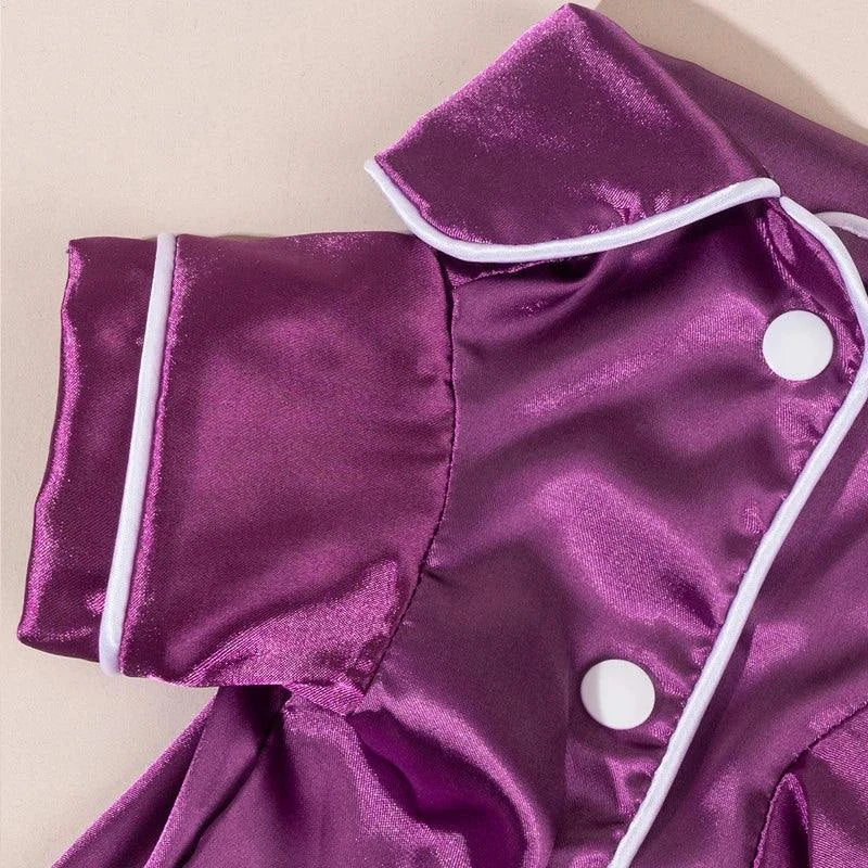 Dog Pajamas Shirt for Small & Medium Dogs🐶 Lightweight Dog Pajamas Shirt for Small &amp; Medium Dogs
Keep your furry friend comfortable and stylish with this Lightweight Dog Pajamas Shirt, designed for smaHappy PawsHappy PawsLightweight Dog Pajamas Shirt