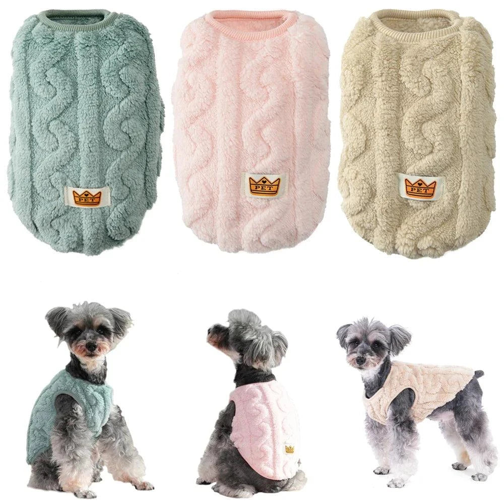 Soft Fleece Dog Sweater for Small Dogs & Cats🐶 Soft Fleece Dog Sweater for Sma