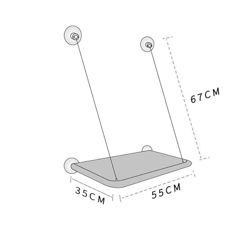 Window Cat Hammock Bed Hanging Sunny Seat🐱 Window Cat Hammock Bed – Heavy Duty Support 20kg
Give your cat the perfect sunny lounging spot with this Window Cat Hammock Bed, designed for comfort, safety, andHappy PawsHappy PawsWindow Cat Hammock Bed