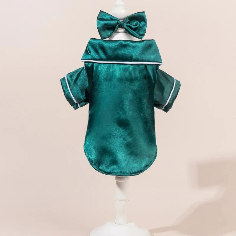 Dog Pajamas Shirt for Small & Medium Dogs🐶 Lightweight Dog Pajamas Shirt for Small &amp; Medium Dogs
Keep your furry friend comfortable and stylish with this Lightweight Dog Pajamas Shirt, designed for smaHappy PawsHappy PawsLightweight Dog Pajamas Shirt