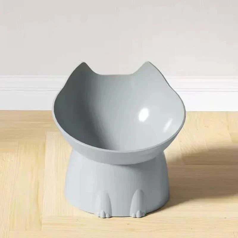 Elevated Cat Dog Neck Supporting Bowl