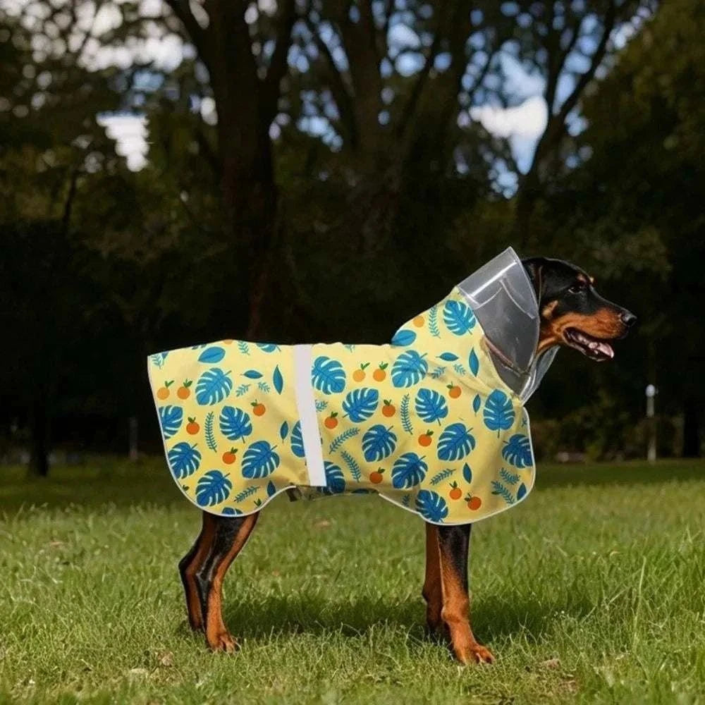Pet Waterproof Reflective Windproof Raincoat for DogsKeep your furry friend stylish and protected with this Pet Waterproof Reflective Windproof Raincoat for Dogs . Designed for dogs of all sizes, this Pet Waterproof ReHappy PawsHappy PawsPet Waterproof