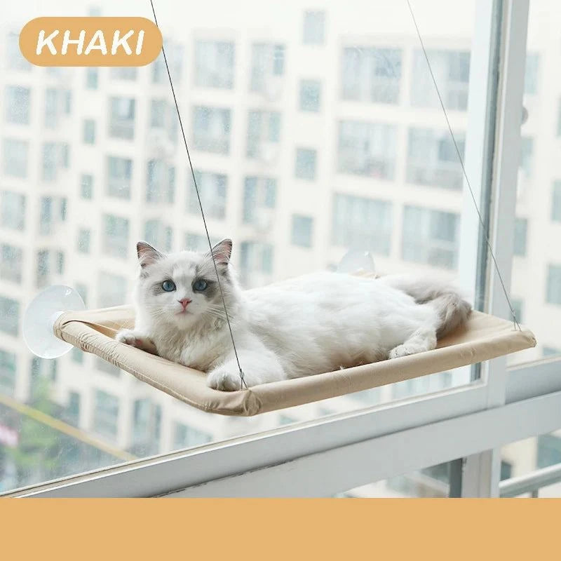 Window Cat Hammock Bed Hanging Sunny Seat🐱 Window Cat Hammock Bed – Heavy Duty Support 20kg
Give your cat the perfect sunny lounging spot with this Window Cat Hammock Bed, designed for comfort, safety, andHappy PawsHappy PawsWindow Cat Hammock Bed