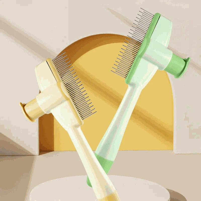Cat Grooming Brush Hair Removal & Massage CombCat Grooming Brush Hair Removal &amp; Massage Comb Cat Grooming Brush Hair Removal &amp; Massage Comb Cat Grooming Brush Hair Removal &amp; Massage Comb Keep your caHappy PawsHappy PawsCat Grooming Massage Brush