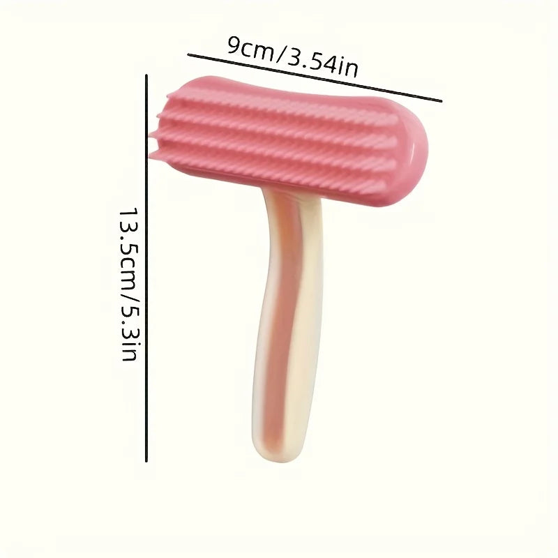 Gentle Pet Grooming Brush for Cats Dogs & Rabbits