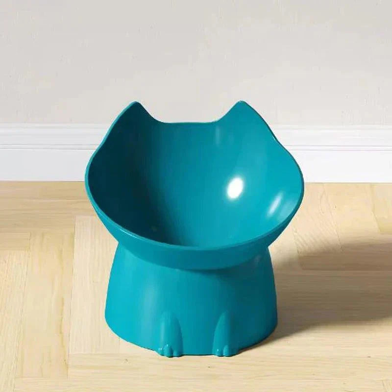 Elevated Cat Dog Neck Supporting Bowl