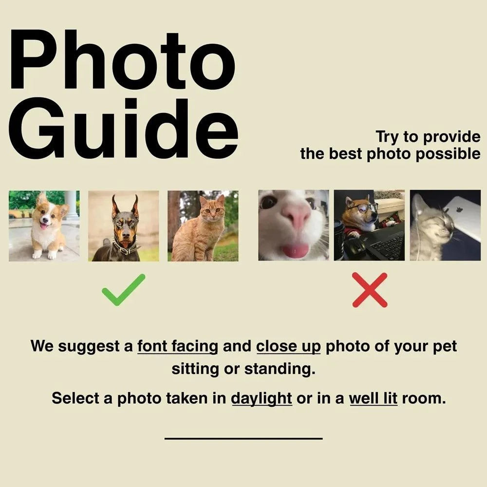Personalized Dog Paw Photo FramePersonalized Dog Paw Photo Frame
🐾 A Beautiful Way to Cherish Your Best Friend
Your dog isn’t just a pet — they’re family.
Capture your favorite memory with this PeHappy PawsHappy PawsPersonalized Dog Paw Photo Frame