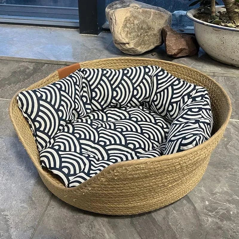 Waterproof Bamboo Pet Bed Sofa with Removable Cushion🛋️ Waterproof Bamboo Pet Bed Sofa with Removable Cushion
Give your pet a cozy, breathable, and stylish resting space with this Waterproof Bamboo Pet Bed Sofa. ExperHappy PawsHappy PawsWaterproof Bamboo Pet Bed