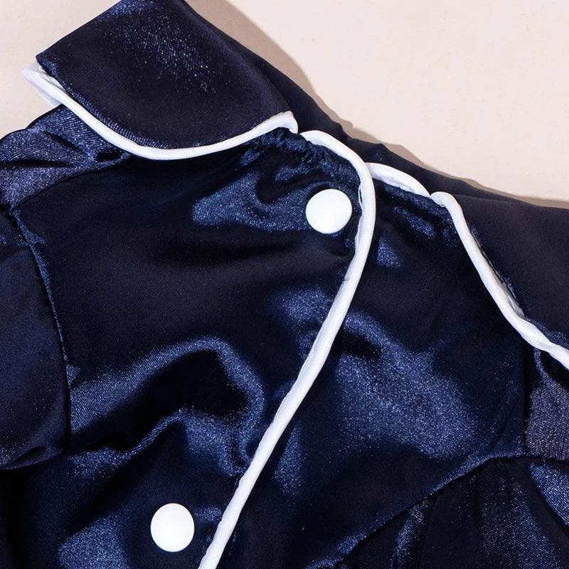 Dog Pajamas Shirt for Small & Medium Dogs🐶 Lightweight Dog Pajamas Shirt for Small &amp; Medium Dogs
Keep your furry friend comfortable and stylish with this Lightweight Dog Pajamas Shirt, designed for smaHappy PawsHappy PawsLightweight Dog Pajamas Shirt