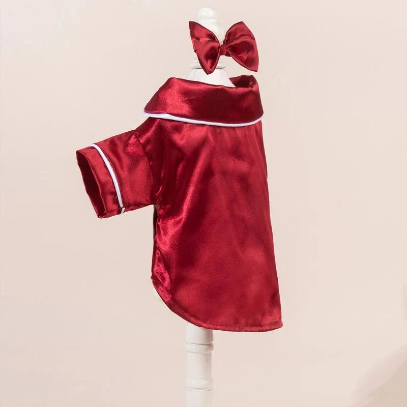 Dog Pajamas Shirt for Small & Medium Dogs🐶 Lightweight Dog Pajamas Shirt for Small &amp; Medium Dogs
Keep your furry friend comfortable and stylish with this Lightweight Dog Pajamas Shirt, designed for smaHappy PawsHappy PawsLightweight Dog Pajamas Shirt