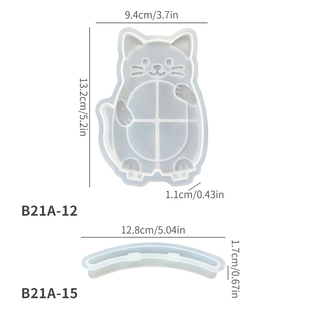 Animal Photo Frame Silicone Mold for DIY Resin