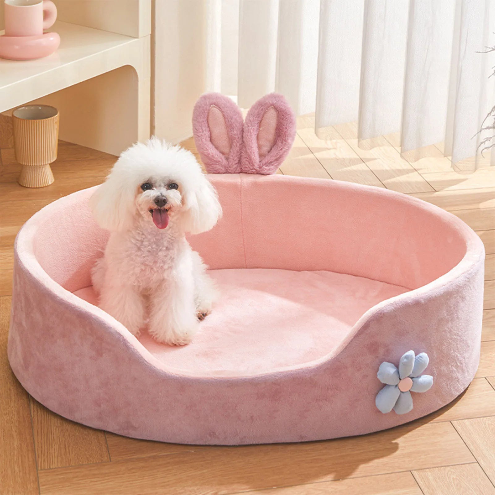 Detachable Washable Pet Bed Soft Four Season Comfort
