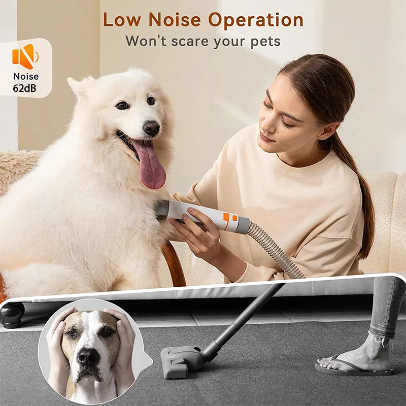 Professional Pet Grooming Kit with Clippers & 7 Tools