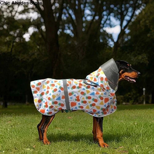 Pet Waterproof Reflective Windproof Raincoat for DogsKeep your furry friend stylish and protected with this Pet Waterproof Reflective Windproof Raincoat for Dogs . Designed for dogs of all sizes, this Pet Waterproof ReHappy PawsHappy PawsPet Waterproof