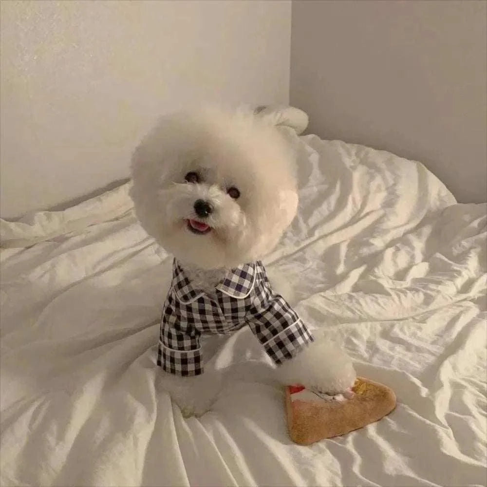 Pet Plaid Stylish & Comfy ShirtsDress your furry friends in style with these Pet Plaid Stylish &amp; Comfy Shirts. Designed for both cats and dogs, these shirts are made from soft, high-quality polHappy PawsHappy PawsPet Plaid Stylish & Comfy Shirts