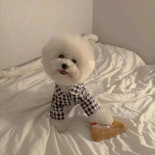 Pet Plaid Stylish & Comfy ShirtsDress your furry friends in style with these Pet Plaid Stylish &amp; Comfy Shirts. Designed for both cats and dogs, these shirts are made from soft, high-quality polHappy PawsHappy PawsPet Plaid Stylish & Comfy Shirts