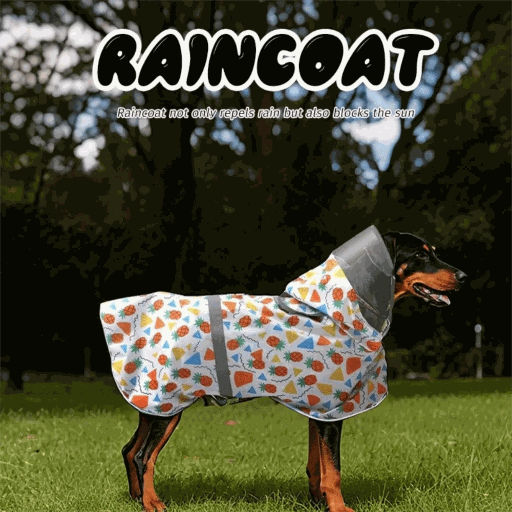 Pet Waterproof Reflective Windproof Raincoat for DogsKeep your furry friend stylish and protected with this Pet Waterproof Reflective Windproof Raincoat for Dogs . Designed for dogs of all sizes, this Pet Waterproof ReHappy PawsHappy PawsPet Waterproof