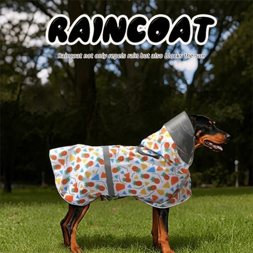 Adjustable Reflective Waterproof Dog Raincoat Jacket