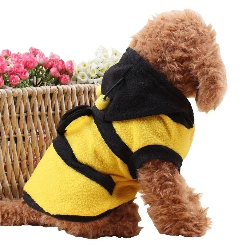 Bee Dog Hoodie Costume Fleece Sweater for Pets🐝 Bee Dog Hoodie Costume Fleece Sweater for Pets
Turn your furry friend into the cutest little buzz-maker with this Bee Dog Hoodie Costume Fleece Sweater. Designed Happy PawsHappy PawsBee Dog Hoodie